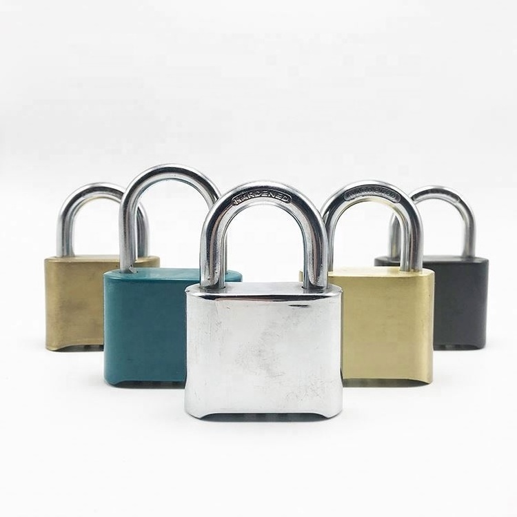 ANLI Best quality combination large digits waterproof padlock