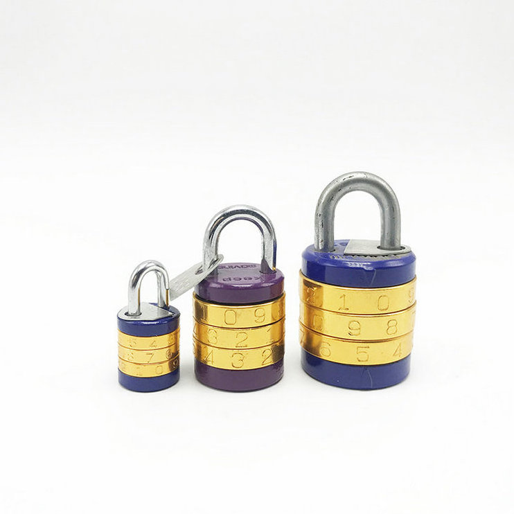 ANLI Hot products master small stainless steel padlock combination