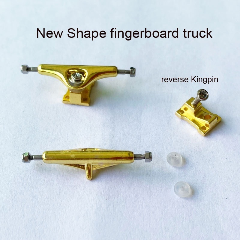 Wholesale new model reverse kingpin finger skateboard truck fingerboard trucks 32mm 34mm