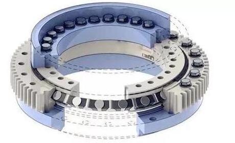 Non gear truck trailer used bearing 010.25.450 slewing swing turntable ring