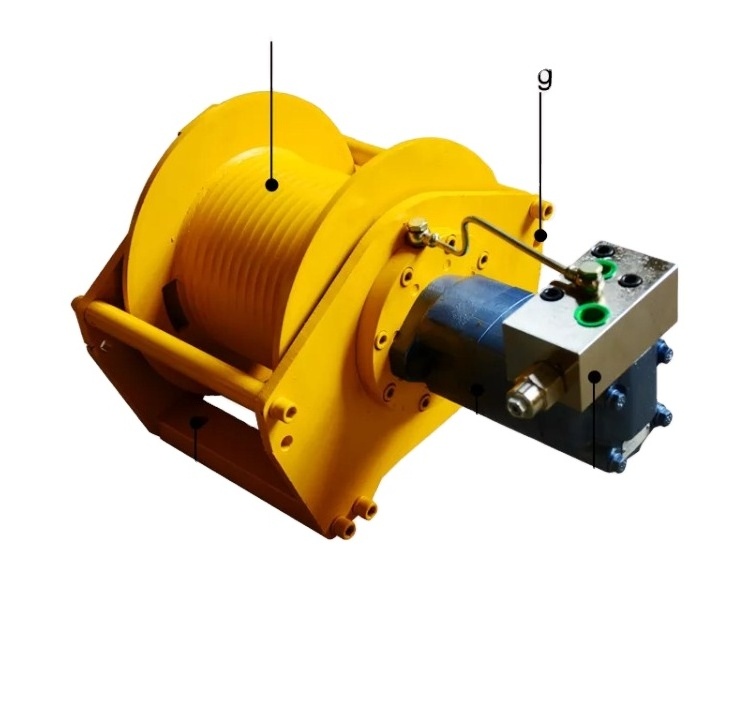 Industrial Marine Hydraulic Winch Manufacturers 10 ton Portable Truck Hydraulic Winch