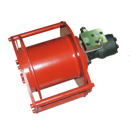 Hydraulic Mini Tractor Dredger Anchor Winch for Lifting and Towing Can Be Customized Sold with Wire Ropes