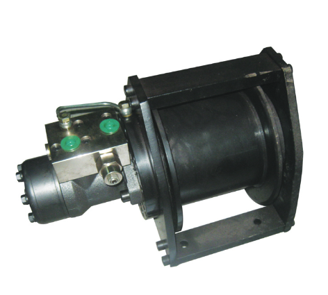 Hydraulic Mini Tractor Dredger Anchor Winch for Lifting and Towing Can Be Customized Sold with Wire Ropes