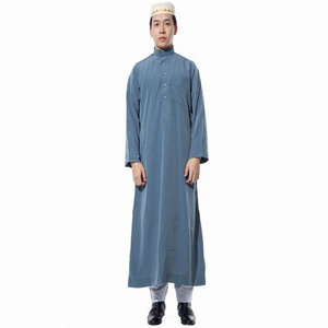 Men's Thobe's ,Saudi Daffah Thobes Arabian Robes Of Muslim Clothing,Mens Thawb Top Velvet Daffah Thobe