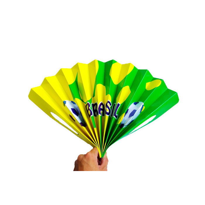 Football match Promotional folding paper banner fan clapper