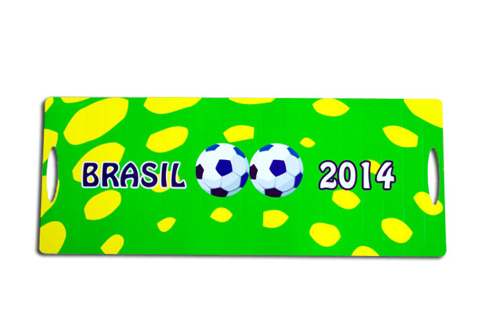 Football match Promotional folding paper banner fan clapper