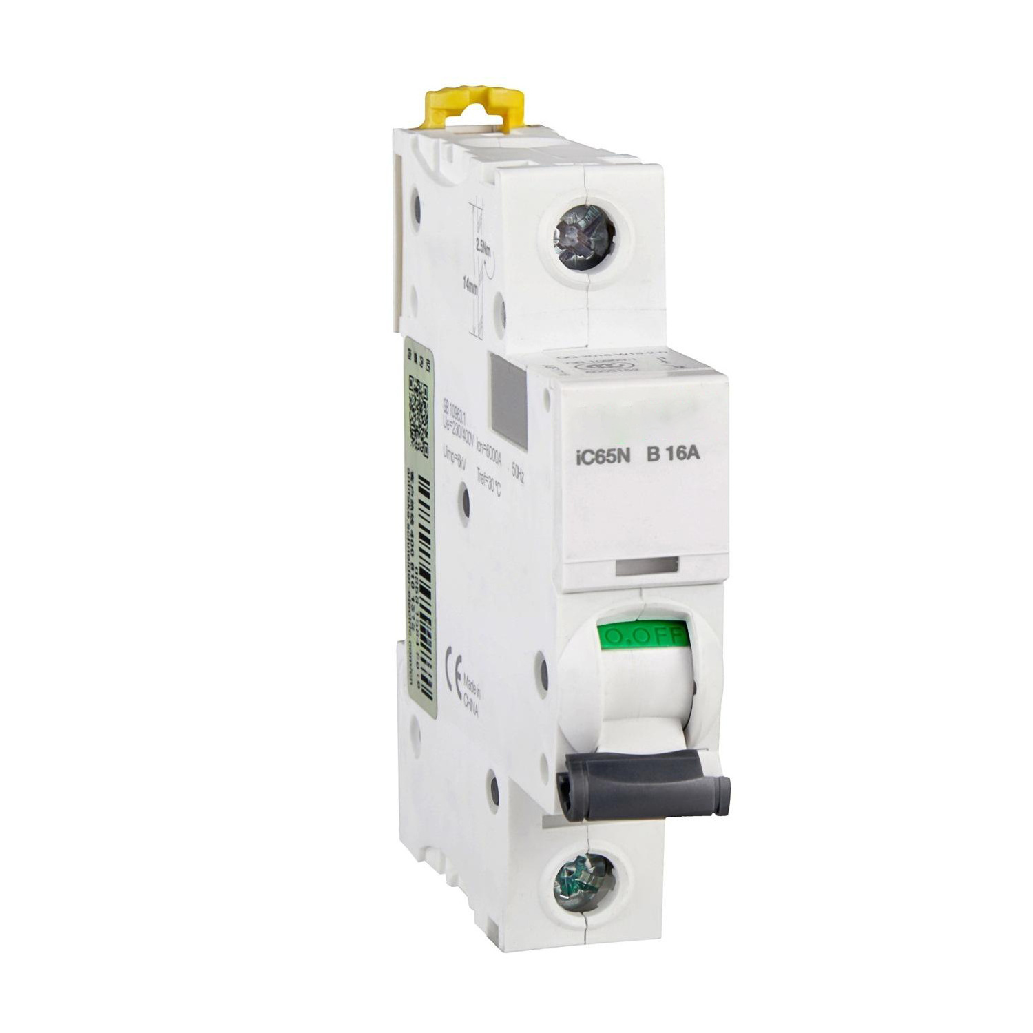 Small Circuit Breaker C Curve Empty Opening Micro-Breaking 1p Electrical Circuit Breakers