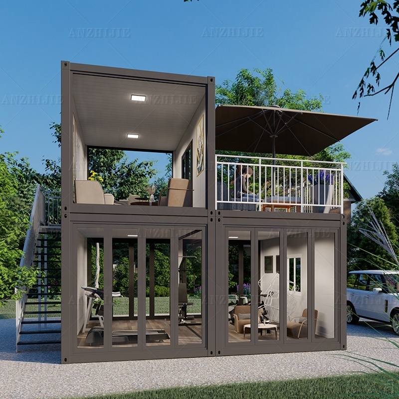 luxury prefabricated living container house portable house for sale