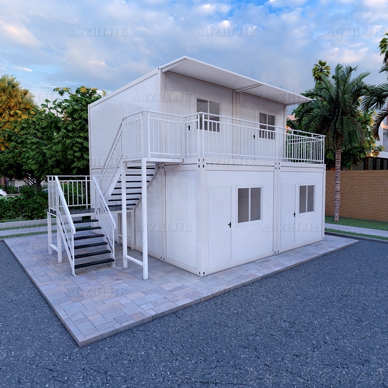 2 story  3 bedroom luxury prefab house with terrace