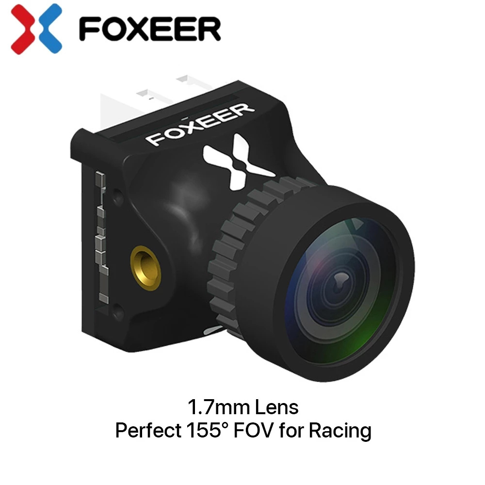 Foxeer Predator V5 Nano full Case Racing FPV 1000TVL Camera Switchable Super WDR OSD 4ms Latency Upgraded for FPV RC Drone