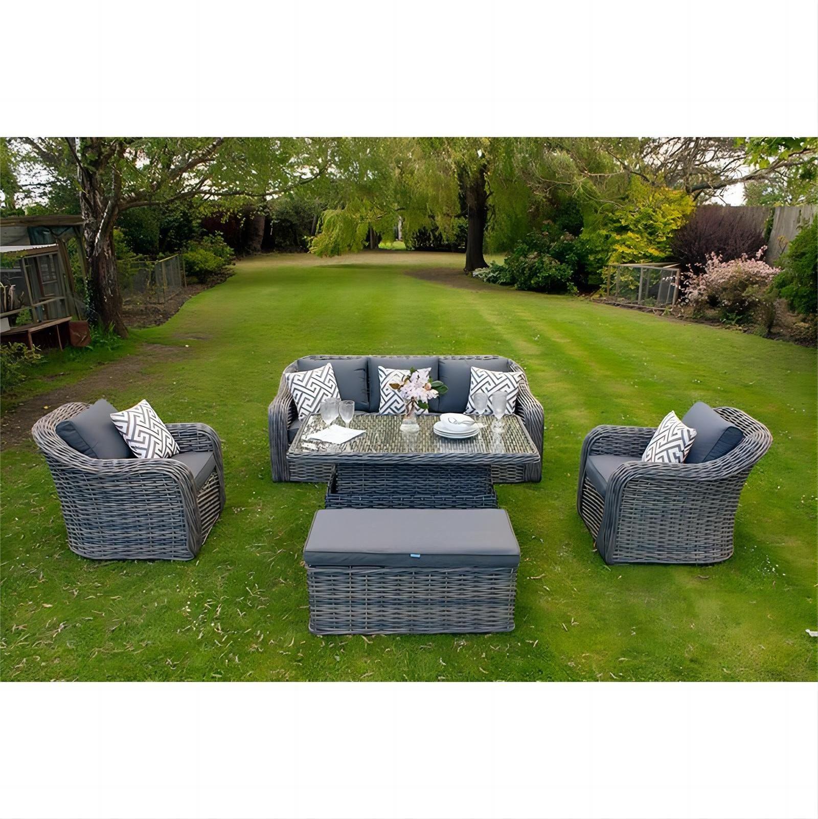 Rattan Garden Sofa Set Outdoor Garden Furniture Exclusive Quality Wholesale Garden set with bench