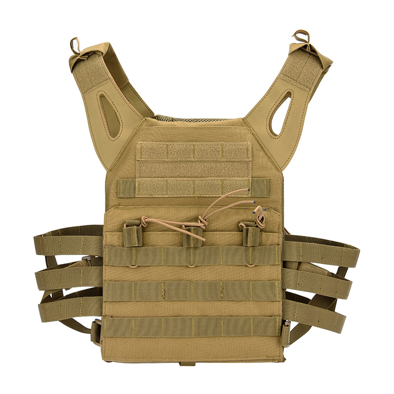 New Arrival Camouflage Tactical Vest Outdoor Sports CS Combat Carrier Vest Waterproof Oxford Stab Proof Tactical Vest