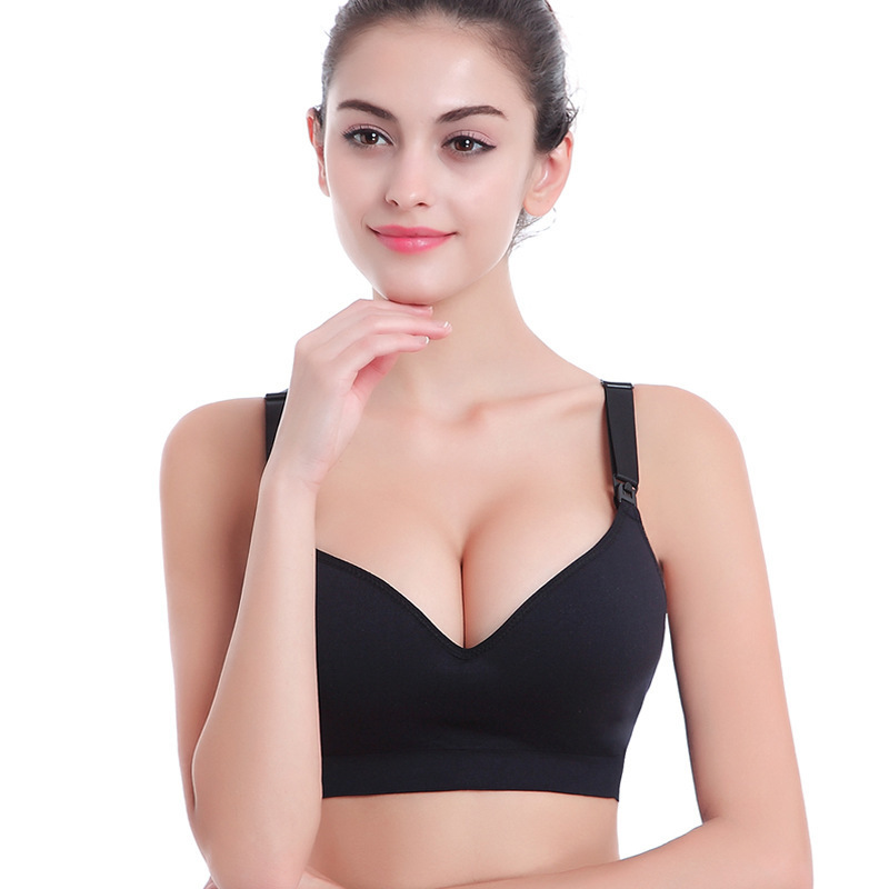 Hot Selling Pregnancy Wire Free Breastfeeding Bra Seamless Nursing Maternity Sports Underwear