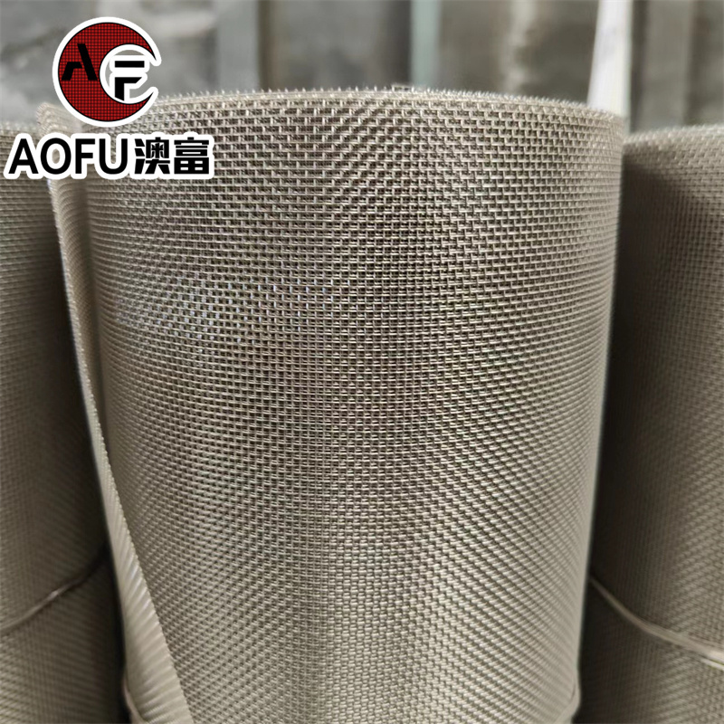 Woven 30x30 40x40 50x50 60x60 duplex stainless steel wire mesh Fine Plain Weave Stainless Steel Wire Mesh Net For Filter Screen