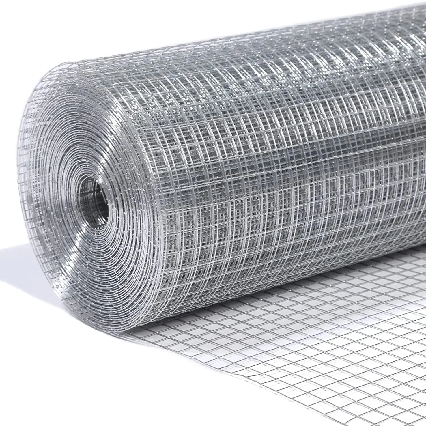 Factory Wholesale Electro Galvanized Welded Mesh 1x1 High Corrosion Resistance 10 Gauge Hot Dipped Galvanized Welded Wire  mesh