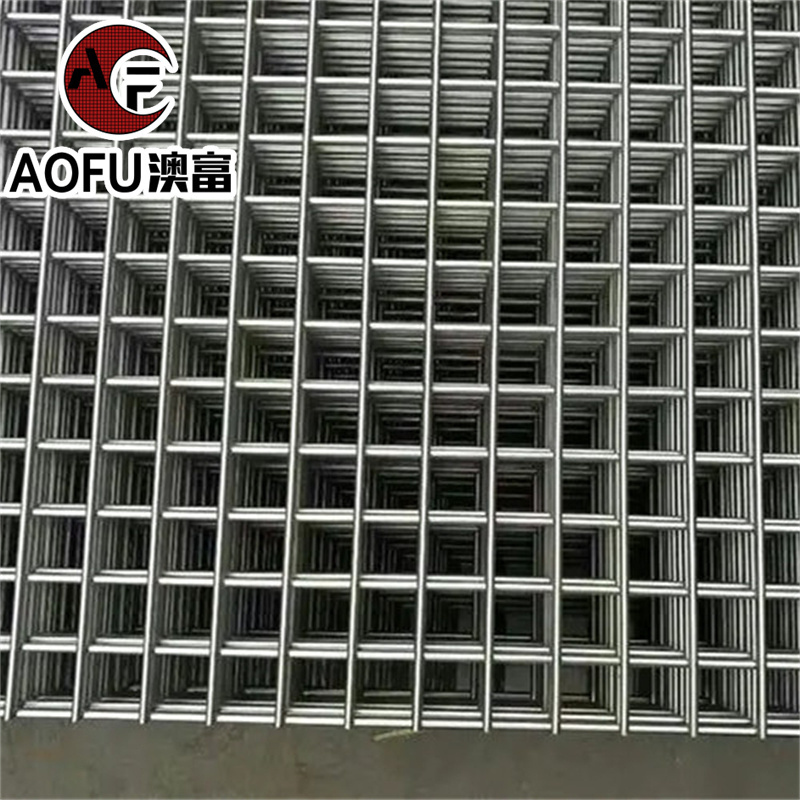 Metal galvanized welded wire mesh sheet panel and reinforcing welded wire mesh panels