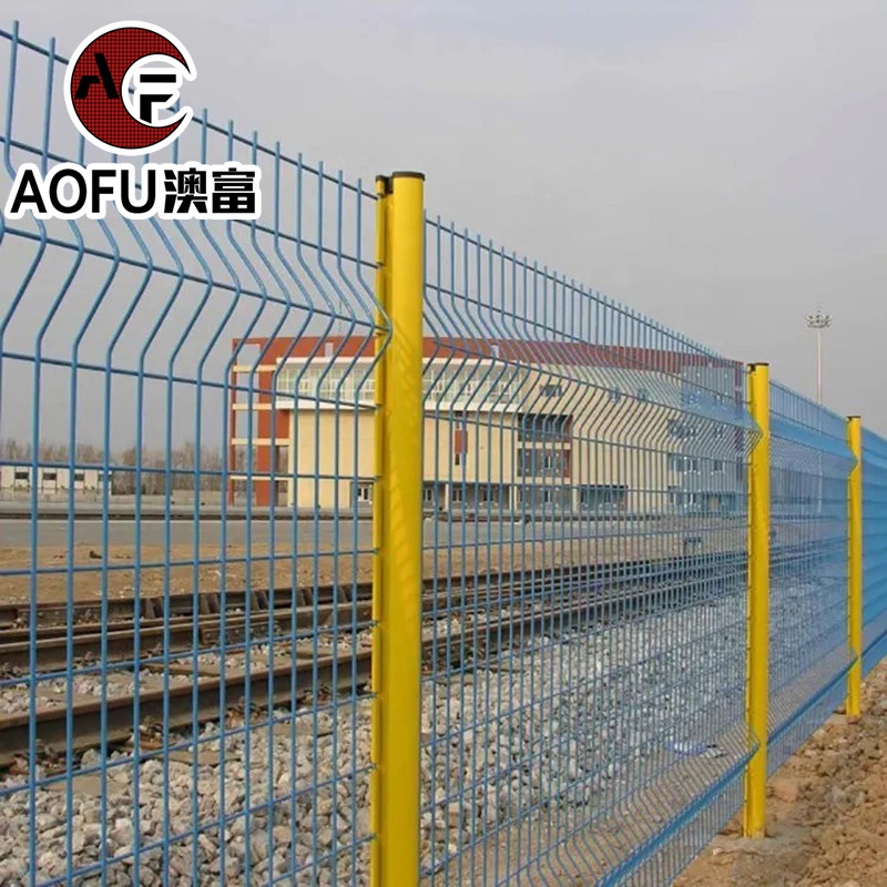 Cheap Metal Fence Panels Euroreja Cerco Perimetral Valla Metal Terreno Prism 3d Fence Panels