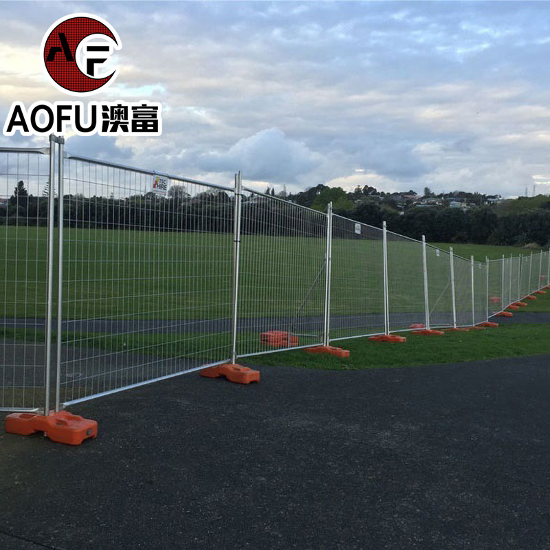 Portable removable 6x12 temp metal fencing mesh Australian Temporary Construction Fence Panels for Sale