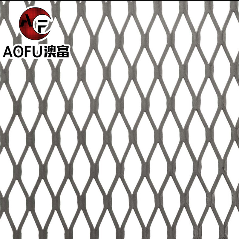 Security Perforated Expanded Metal Mesh Door Expanded Metal Mesh For Trailer Flooring For BBQ Grill Mesh