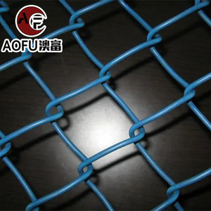 8 foot 6 foot galvanized diamond fence cyclone wire mesh pvc black vinyl coated chain link fence for 50ft 100ft