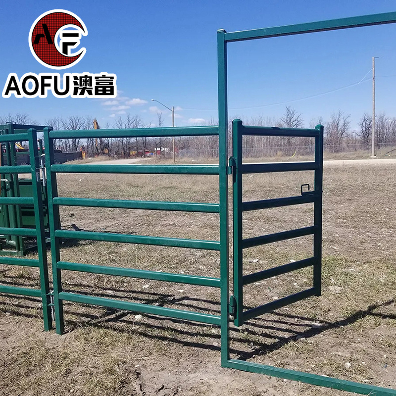 Sheepyard mesh sheep and goat panels round pipe used horse cattle cow goat corral panels