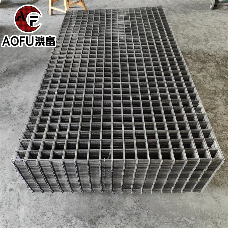 Metal galvanized welded wire mesh sheet panel and reinforcing welded wire mesh panels