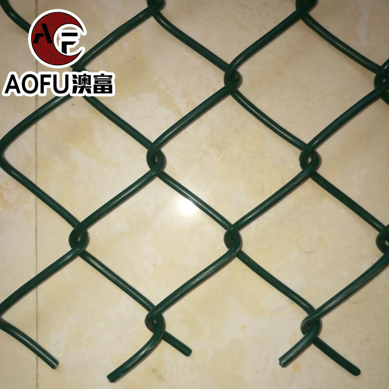 8 foot 6 foot galvanized diamond fence cyclone wire mesh pvc black vinyl coated chain link fence for 50ft 100ft