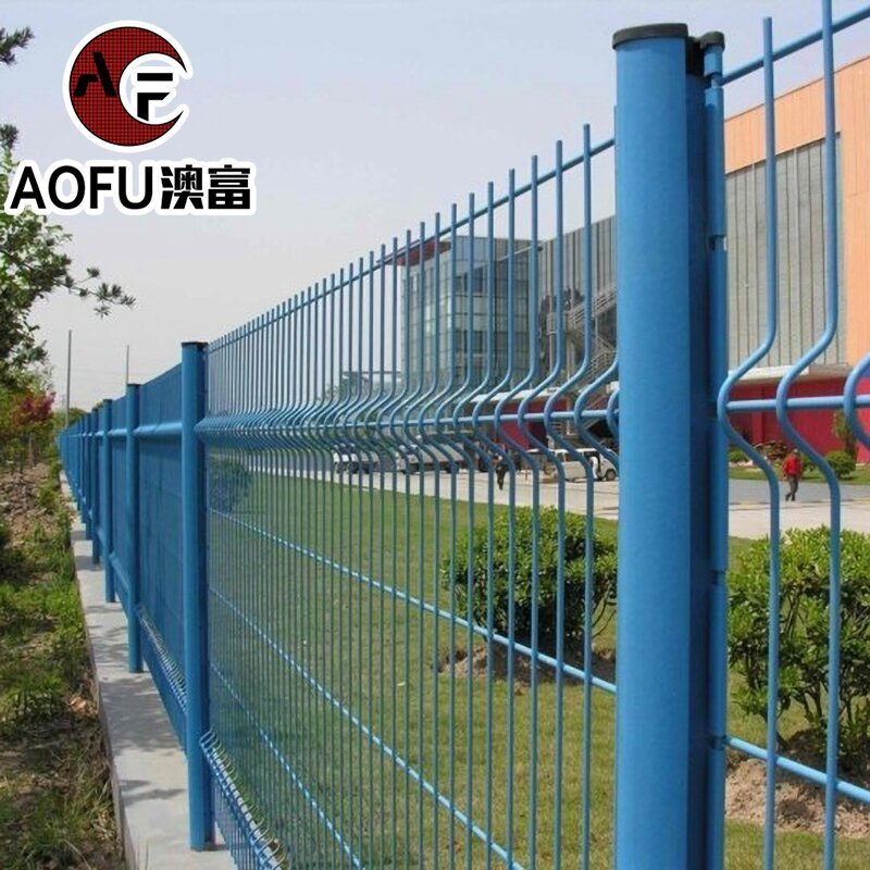 3D  Panel Metal Galvanized Steel Fencing Panels Welded Wire Mesh Garden Fence Residential Garden  3d Security  Garden  fence