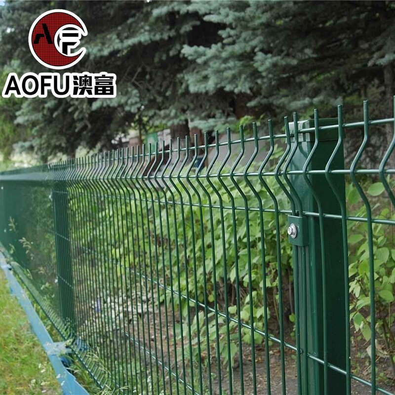 3D  Panel Metal Galvanized Steel Fencing Panels Welded Wire Mesh Garden Fence Residential Garden  3d Security  Garden  fence