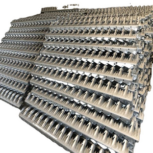 1.25 m long Metal Fence Wall Spikes  hot dip galvanized