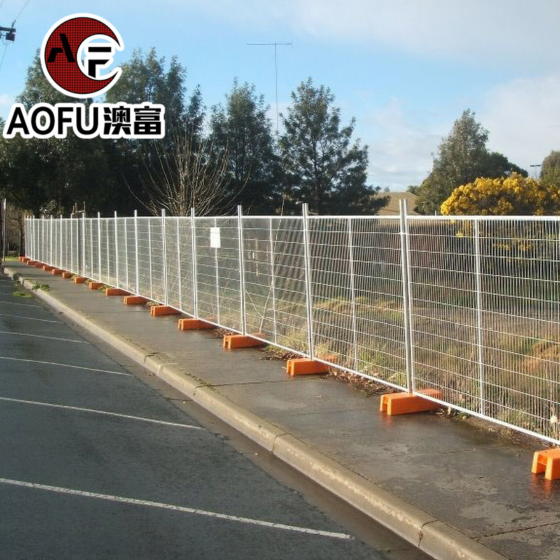 Portable removable 6x12 temp metal fencing mesh Australian Temporary Construction Fence Panels for Sale