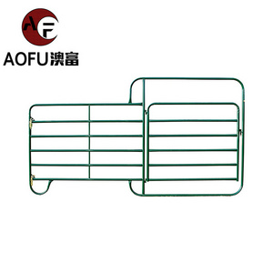 Hot Selling USA 12 ft Heavy duty Livestock Heavy Duty Livestock heavy duty portable galvanized farm cattle yard panel