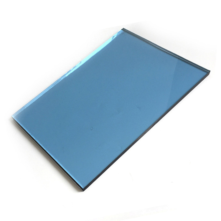 4mm 5mm 6mm 8mm 10mm smoke grey dark brown blue colors coated anti reflective sheet glass