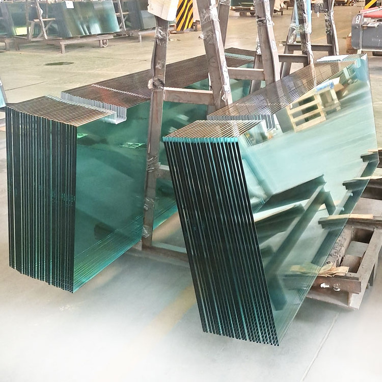 Factory price tempered glass cost per square foot 8mm 10mm 12mm clear colored tempered glass sheet custom cut price