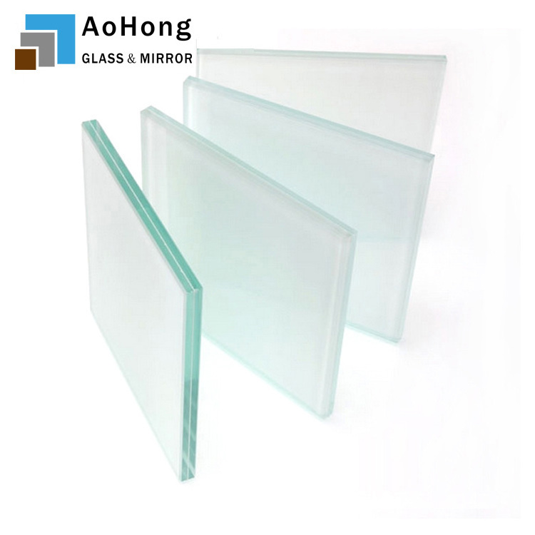 6mm thick Frosted Sandblast Translucent Obscure Laminated Glass