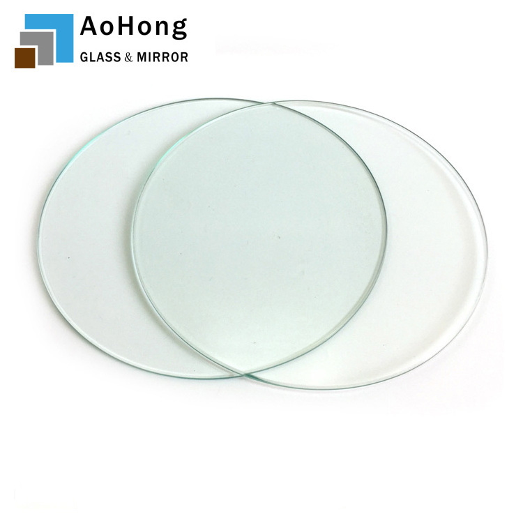 Tempered Glass Rotating Table Top , 12mm Annealed Glass Rounds