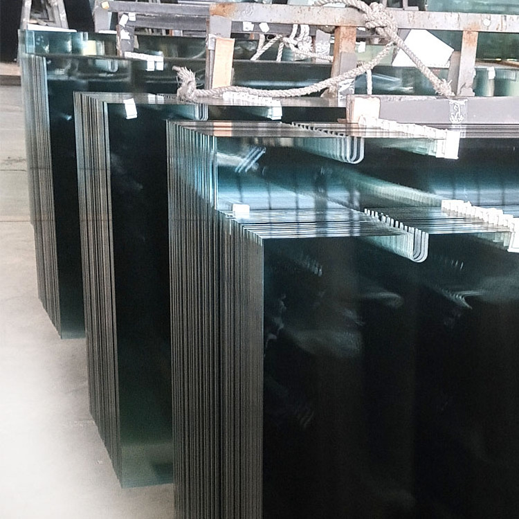 Factory price tempered glass cost per square foot 8mm 10mm 12mm clear colored tempered glass sheet custom cut price