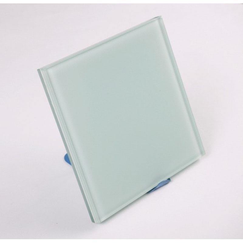 6mm 7mm 8mm 6.38mm 8.38mm thick Tempered Opaque Milk Frosted Laminated Glass Price