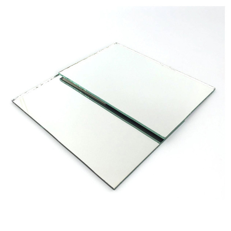 Factory wholesale Square Float Glass Mirror Sheets Silver Mirror Glass 2mm 3mm 4mm 5mm 6mm Double Coated Aluminum Mirror glass