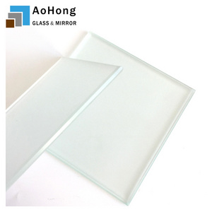 6mm thick Frosted Sandblast Translucent Obscure Laminated Glass