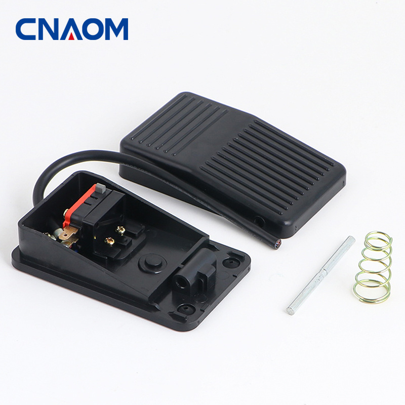 High quality Self-reset foot-stepped TFS-1 plastic shell Foot Pedal Switch