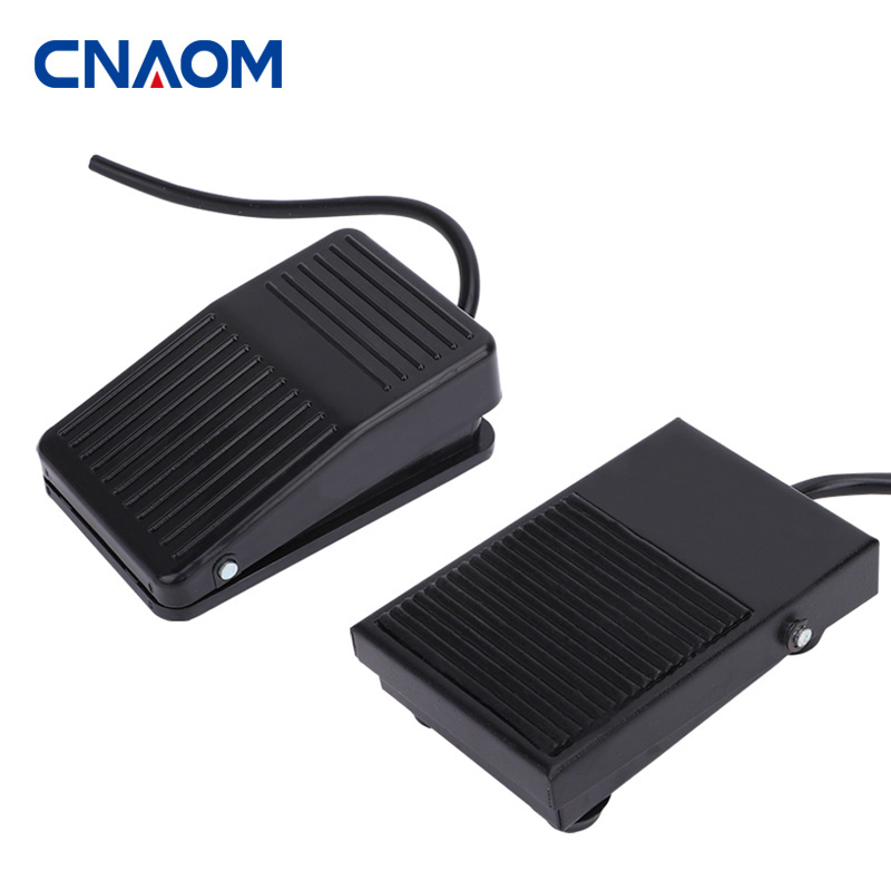 High quality Self-reset foot-stepped TFS-1 plastic shell Foot Pedal Switch