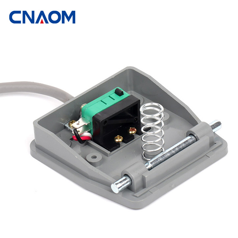 high quality TFS-201 Self-resetting sensitive silver contact machine use grey foot switch Pedal Switch