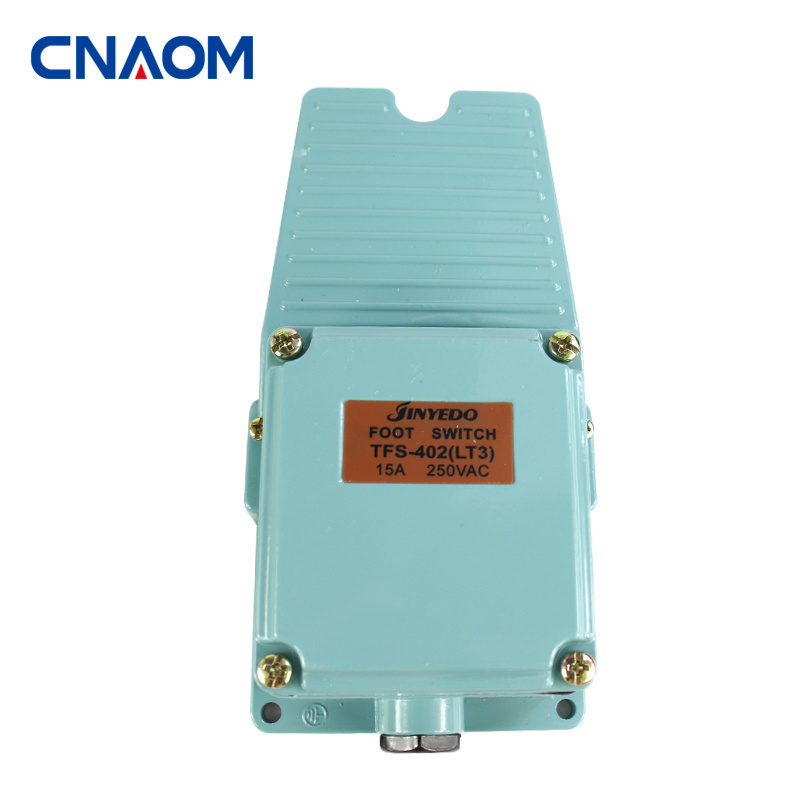 Foot Control Switch Momentary Foot Switch Foot Pedal Switch For Machinery Industrial Equipment