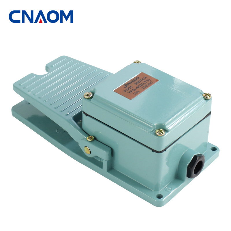 Foot Control Switch Momentary Foot Switch Foot Pedal Switch For Machinery Industrial Equipment