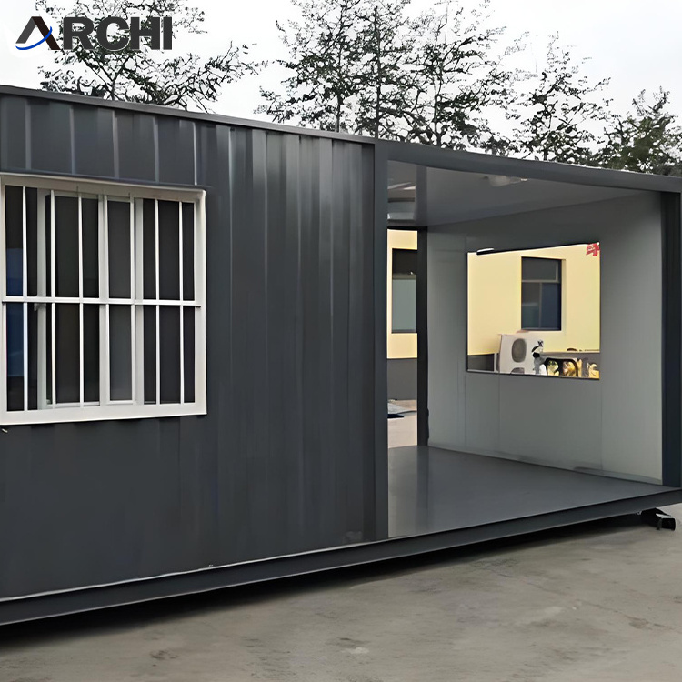 Archi International Shipping Container House From China Foldable Homes 20ft Office Folding Used Container House for Sale