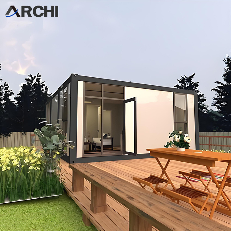 Archi Container House With Wheels Portable House Foldable Container Home Luxury 3 Two Story Container House