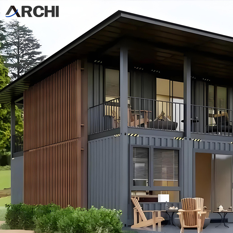 Archi International Shipping Container House From China Foldable Homes 20ft Office Folding Used Container House for Sale