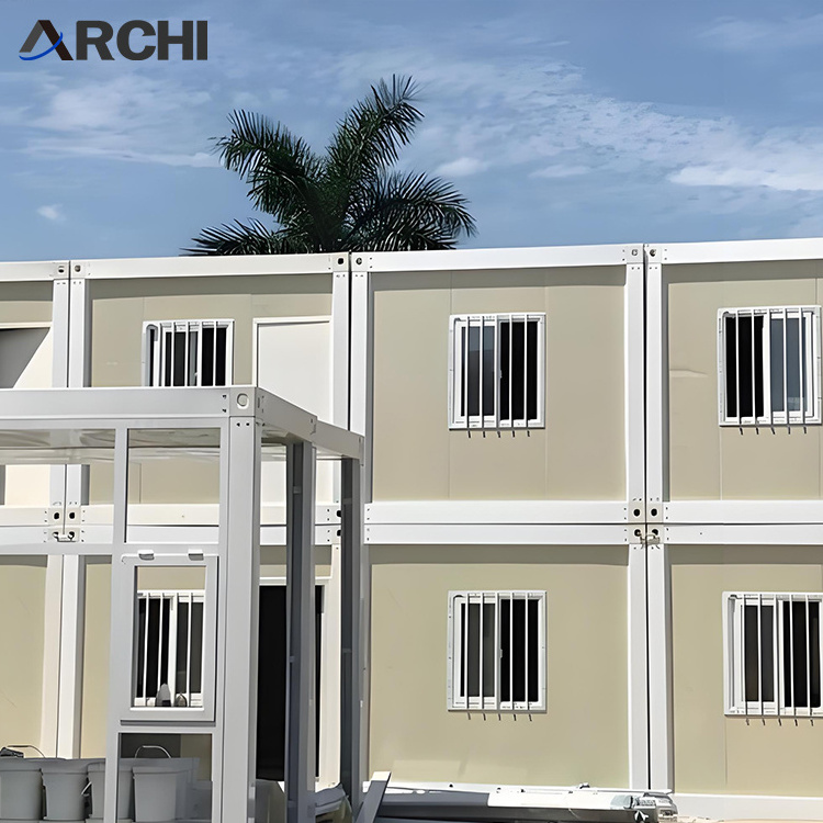 Archi Container House With Wheels Portable House Foldable Container Home Luxury 3 Two Story Container House