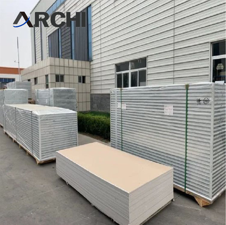 Archi Philippines 385mm Pu Tile Pu Sandwich Panel Pu Sandwich Panel Wall